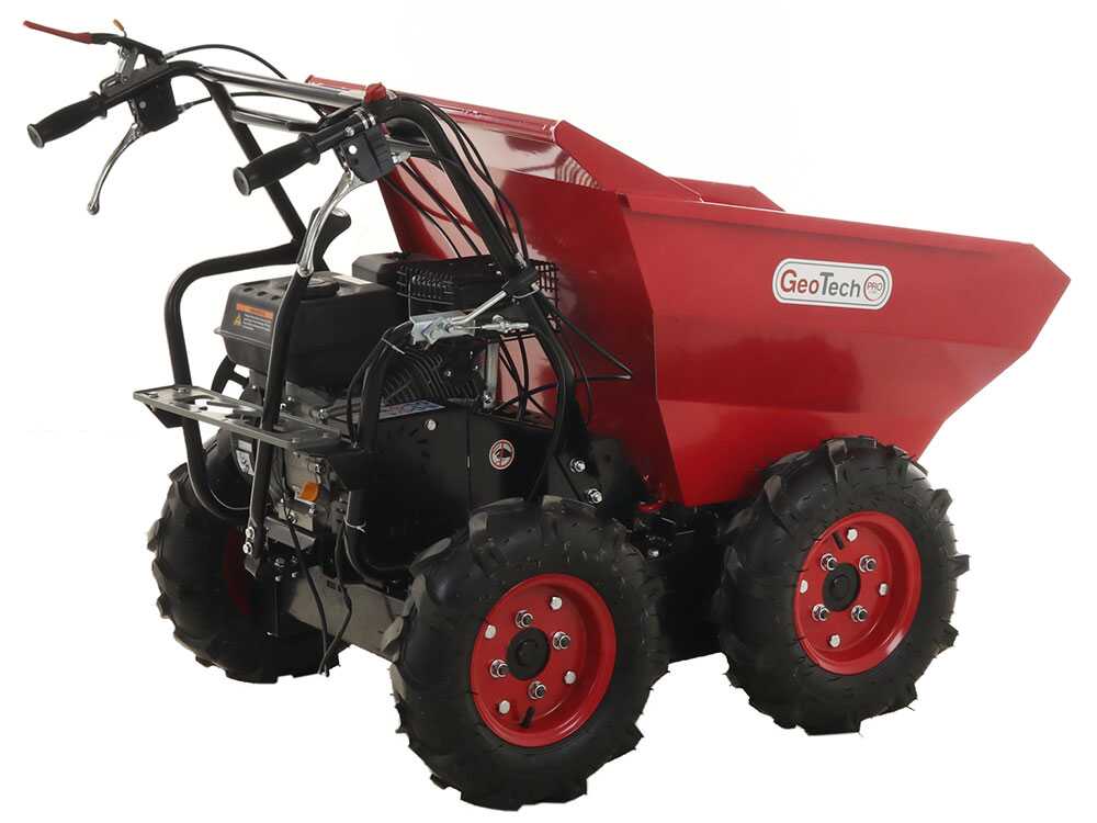 Motorkruiwagen laadvermogen 400 kg GeoTech Pro GEOTRAK 400, 4x4, detail 12