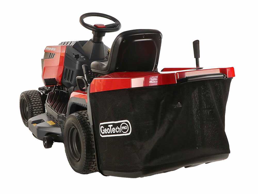 GeoTech Pro PRTM 180-1020 CM gazontractor met opvangbak 102 cm, versnellingsbak, detail 12
