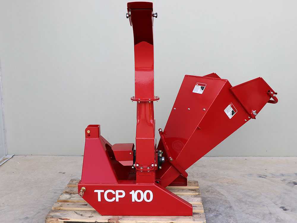 GeoTech Pro TCP 100 aftakas hakselaar, takken tot 100 mm, detail 13