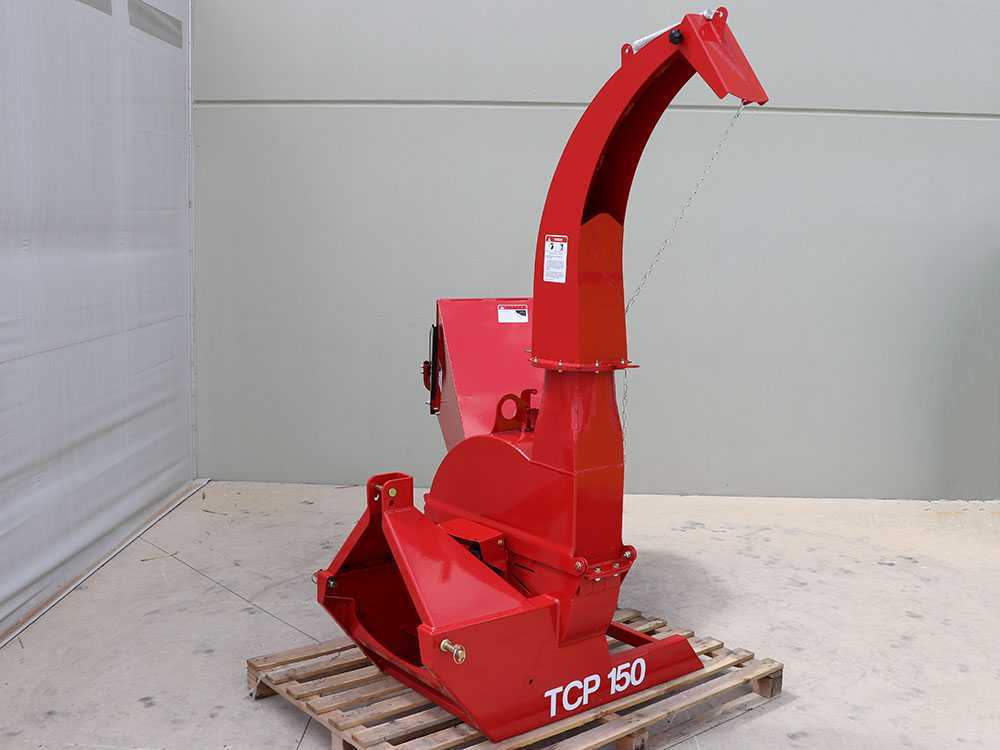 GeoTech Pro TCP 150 aftakas hakselaar, takken tot 150 mm, detail 13
