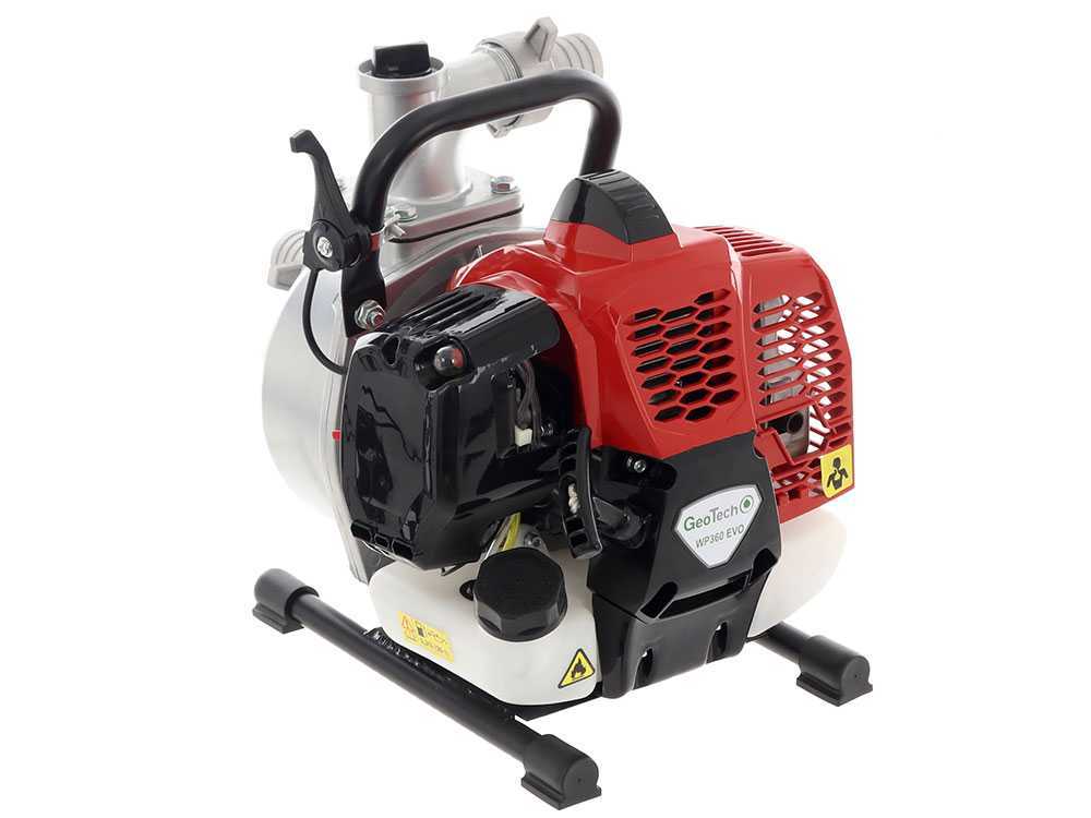 GeoTech WP360 EVO benzine motorpomp, aansluiting 40 mm, detail 13