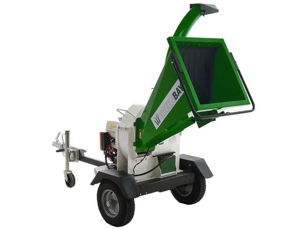 GreenBay GB-WDC 120 HE benzine hakselaar, takken tot 90 mm, detail 12