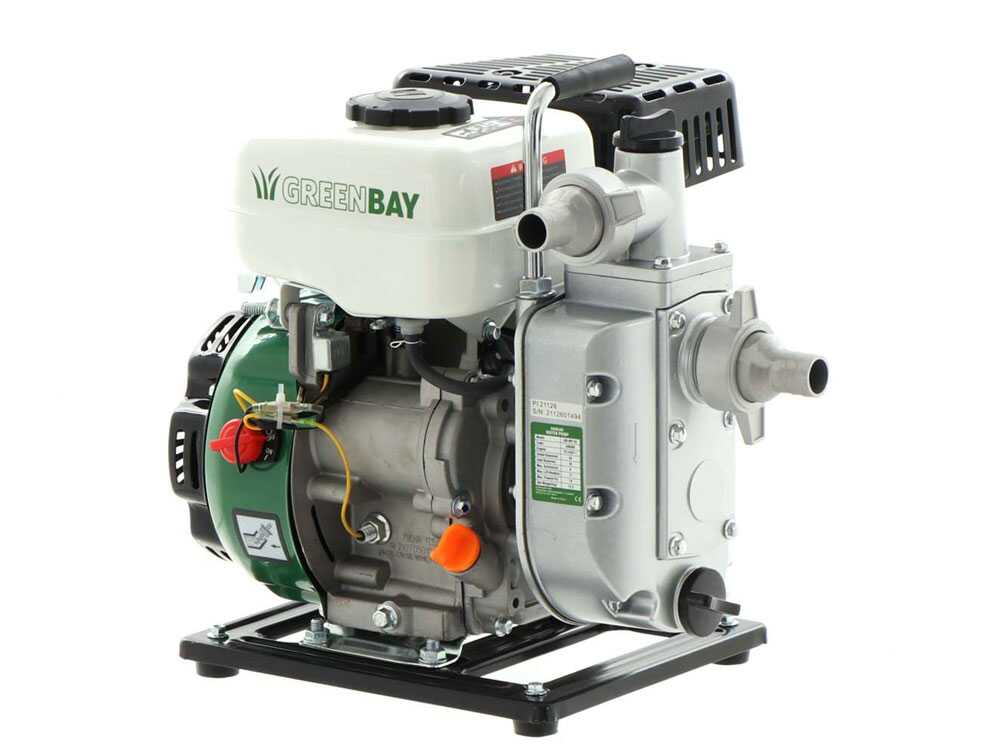 GreenBay GB-WP 30 benzine motorpomp, aansluiting 30 mm, detail 12