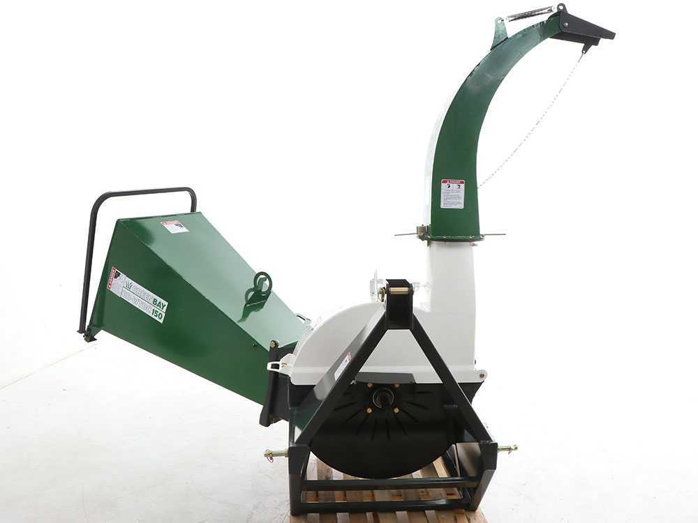 GreenBay GB-WTDC 150 aftakas hakselaar, takken tot 150 mm, detail 13