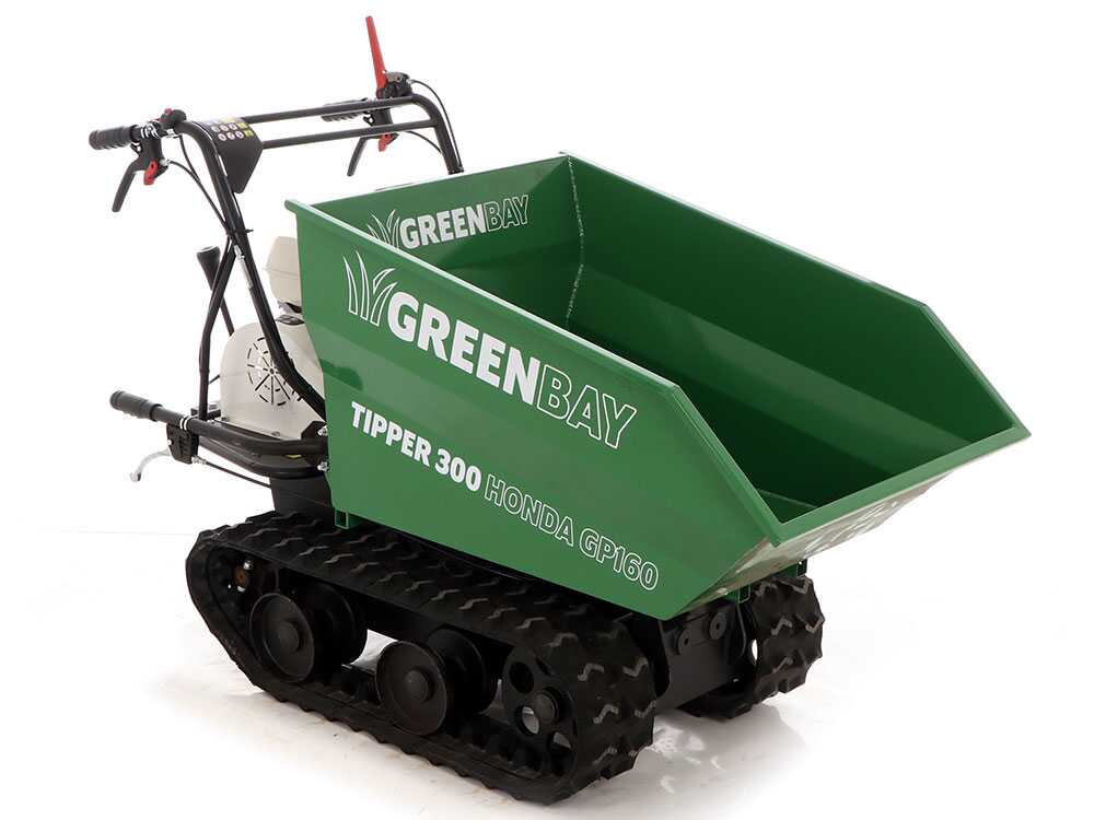 Rupsdumper laadvermogen 300 kg GreenBay Tipper 300, motor Honda GP160, detail 13