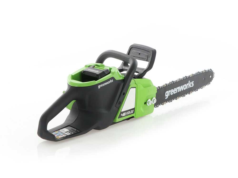 Greenworks GD48CS36 accu kettingzaag, zwaard 36 cm, 48 V zonder accu, detail 13