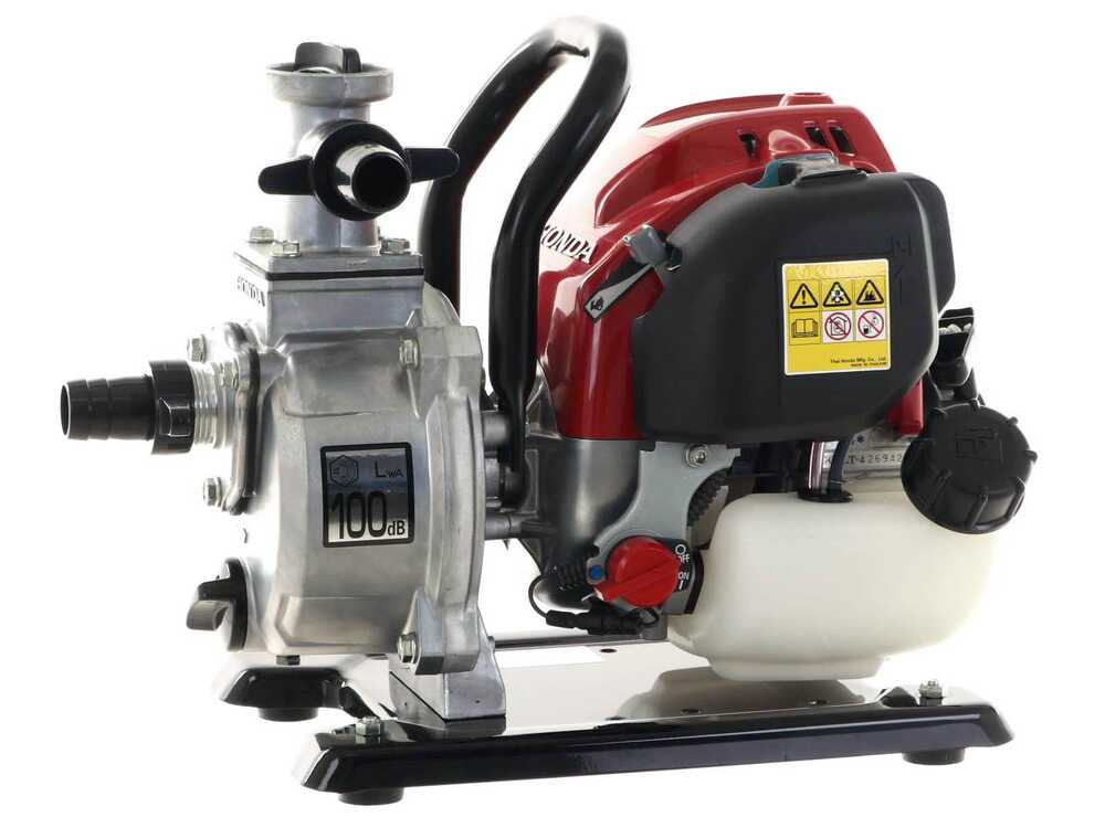 Honda WX10T benzine motorpomp, aansluiting 25 mm, detail 12