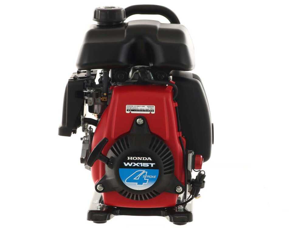 Honda WX15T benzine motorpomp, aansluiting 40 mm, detail 12