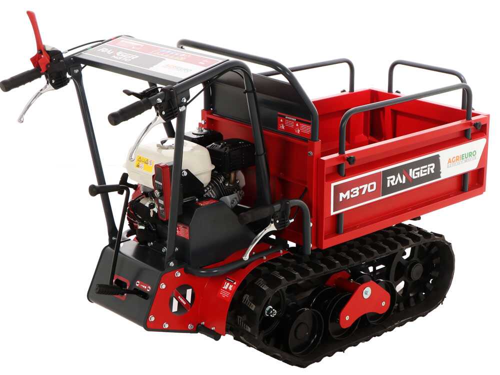 Rupsdumper laadvermogen 350 kg AgriEuro Premium Ranger M370-E Extendable, motor Honda GX160, detail 13