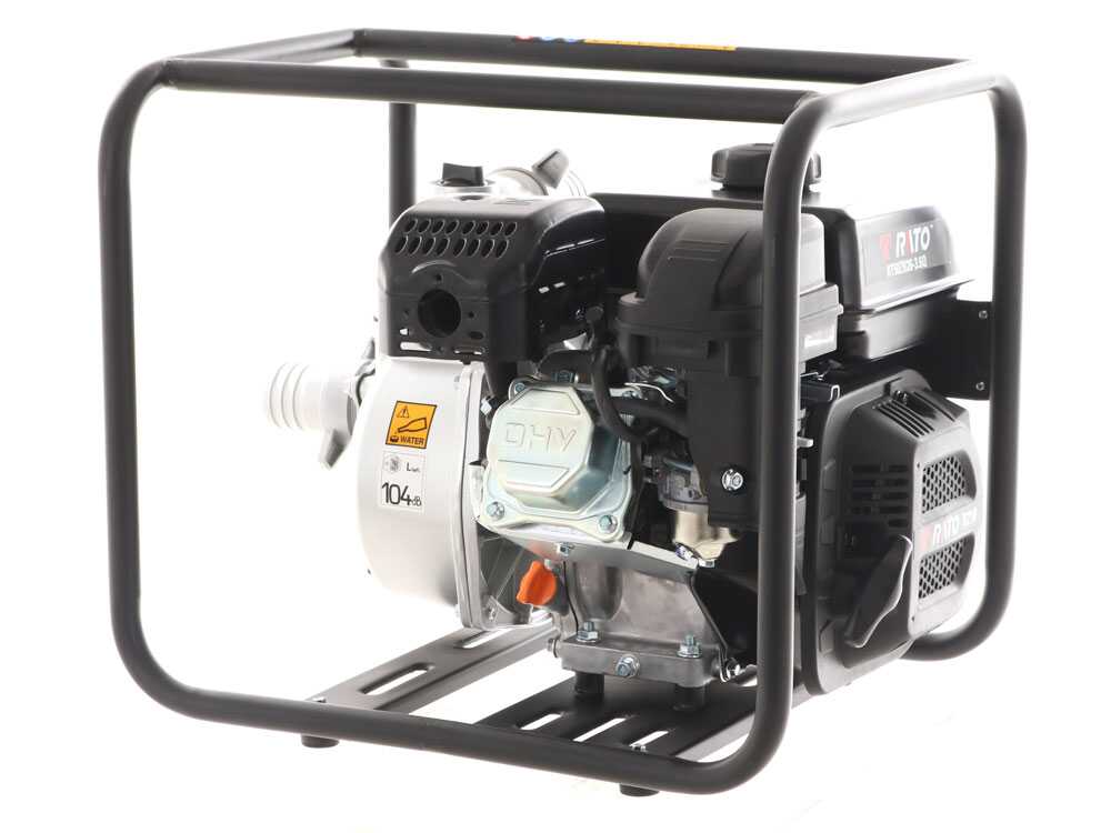 Rato RT50ZB26-3.6Q benzine motorpomp, detail 12