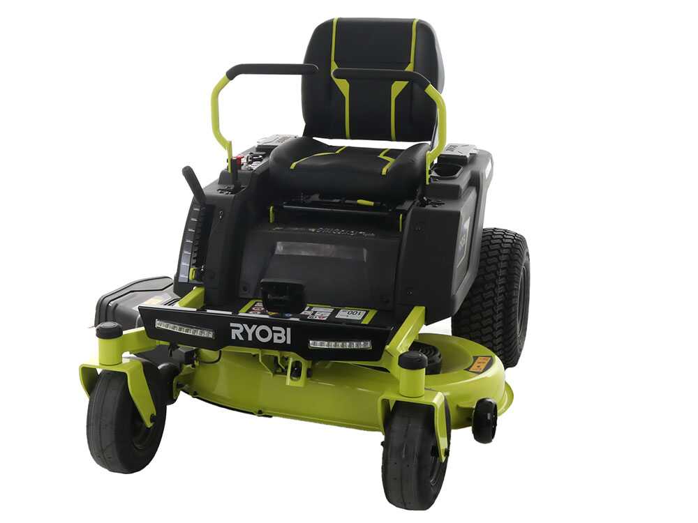 Ryobi ZTR480ex accu-zero-turn zitmaaier 107 cm, automaat, detail 12
