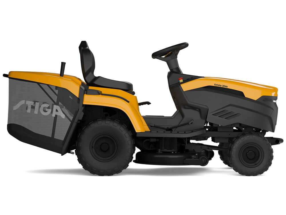 Stiga Estate 384e accu-gazontractor met opvangbak 84 cm, automaat (K612216), detail 13