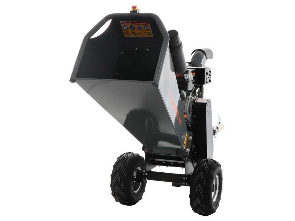Wortex Drake D420/120L benzine hakselaar, takken tot 90 mm, detail 12