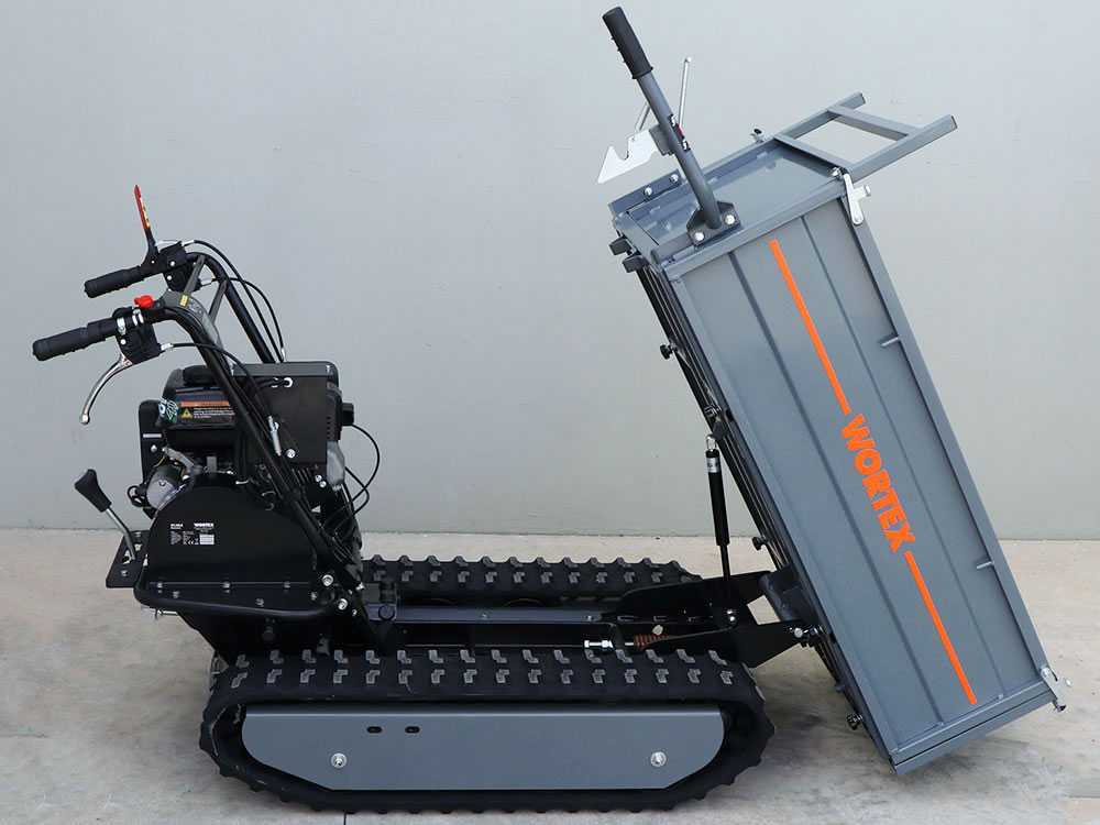 Rupsdumper laadvermogen 500 kg Wortex SFL 500-E, detail 13