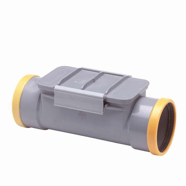 
  PVC Ontstoppingsstukken, klemdeksel, mof x mof, SN8 | Rabe - Artikelnummer 140724
