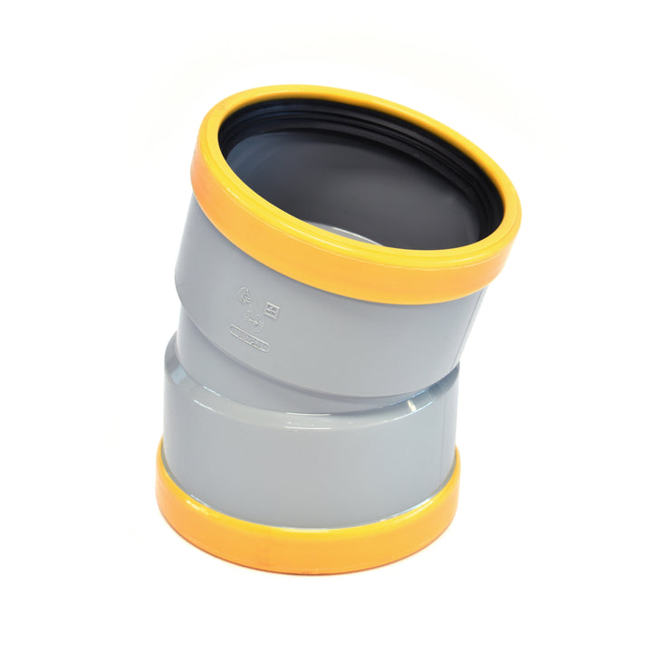 
  PVC Bocht manchetverbinding 15 graden mof x mof , SN8 | Rabe - artikelnummer 142032

