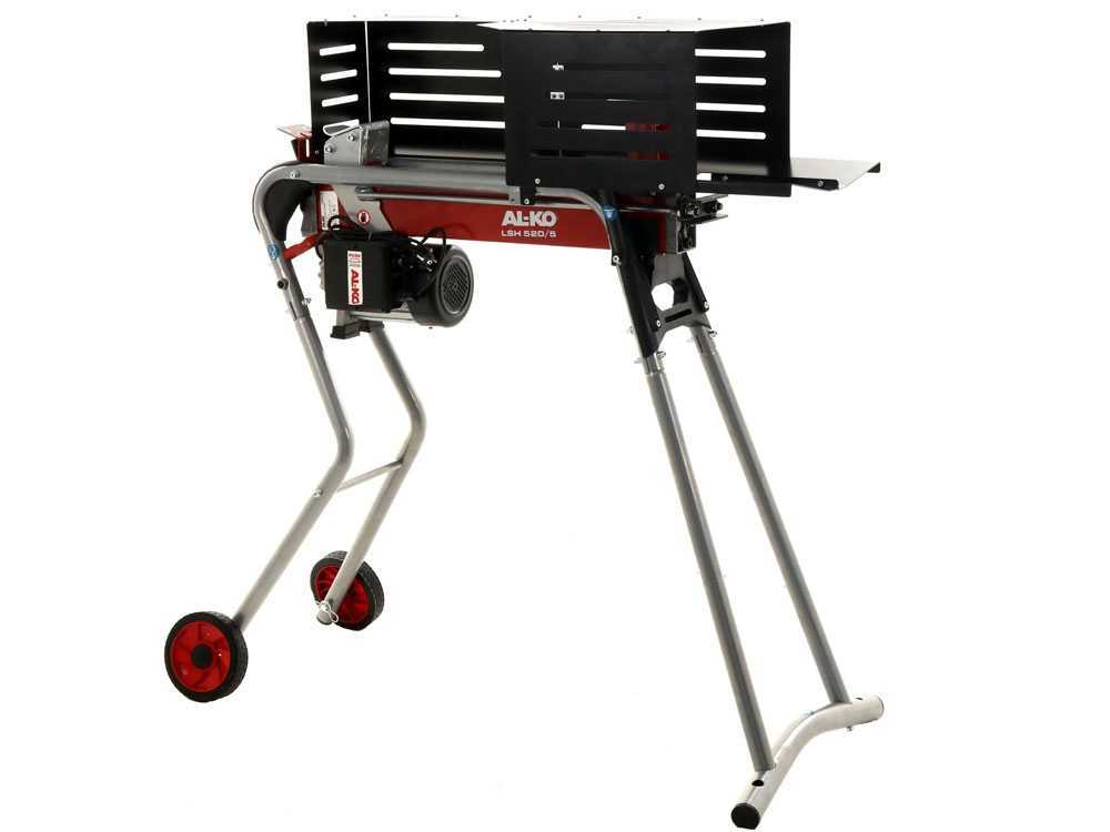 AL-KO LSH 520/5 elektrische houtklover, 5 ton, horizontaal, detail 13