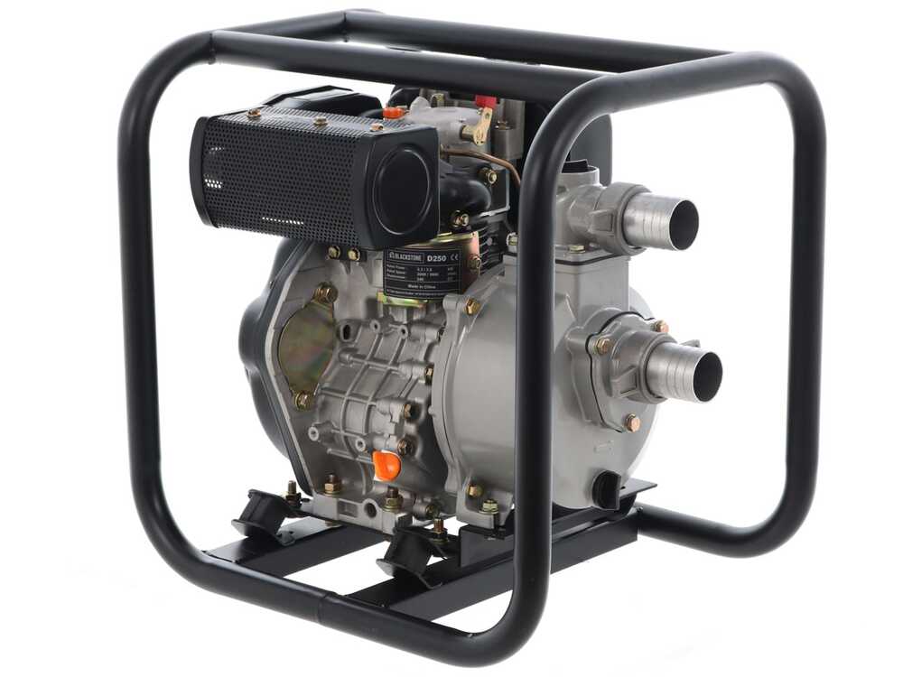 BlackStone BD 5000 diesel motorpomp, aansluiting 50 mm, detail 13