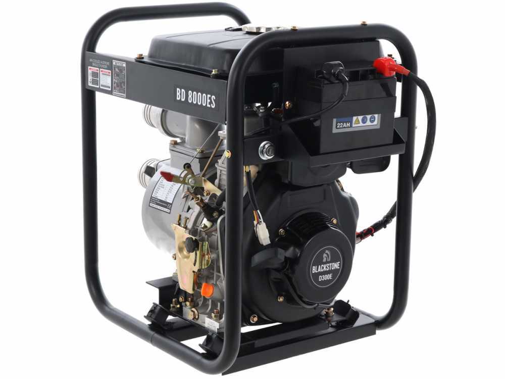 BlackStone BD 8000ES diesel motorpomp, aansluiting 80 mm, detail 13