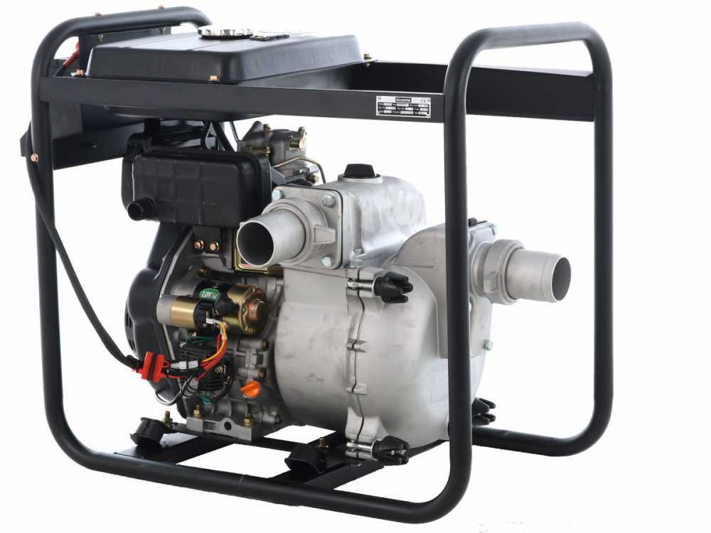 BlackStone BD-ST 8000ES diesel motorpomp voor vuil water, aansluiting 80 mm, detail 13