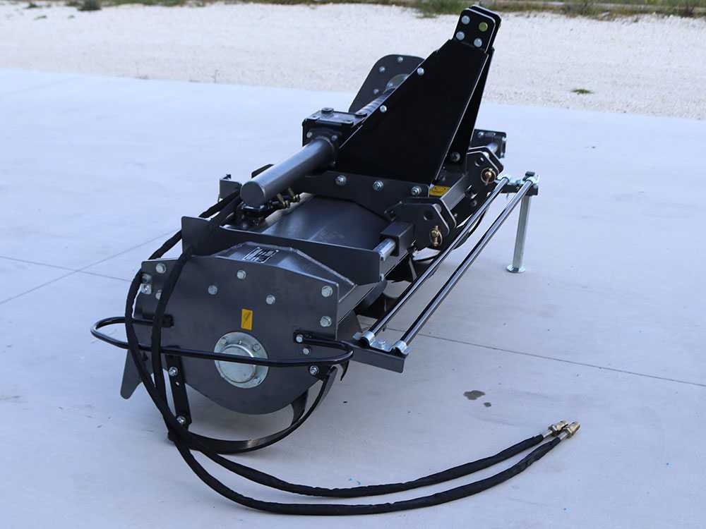BlackStone BHTL-150 grondfrees 150 cm, hydraulisch verschuifbaar, detail 14