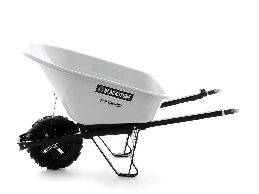 Accu motorkruiwagen laadvermogen 150 kg BlackStone CAR 150-P120, 24 V 12 Ah, detail 13