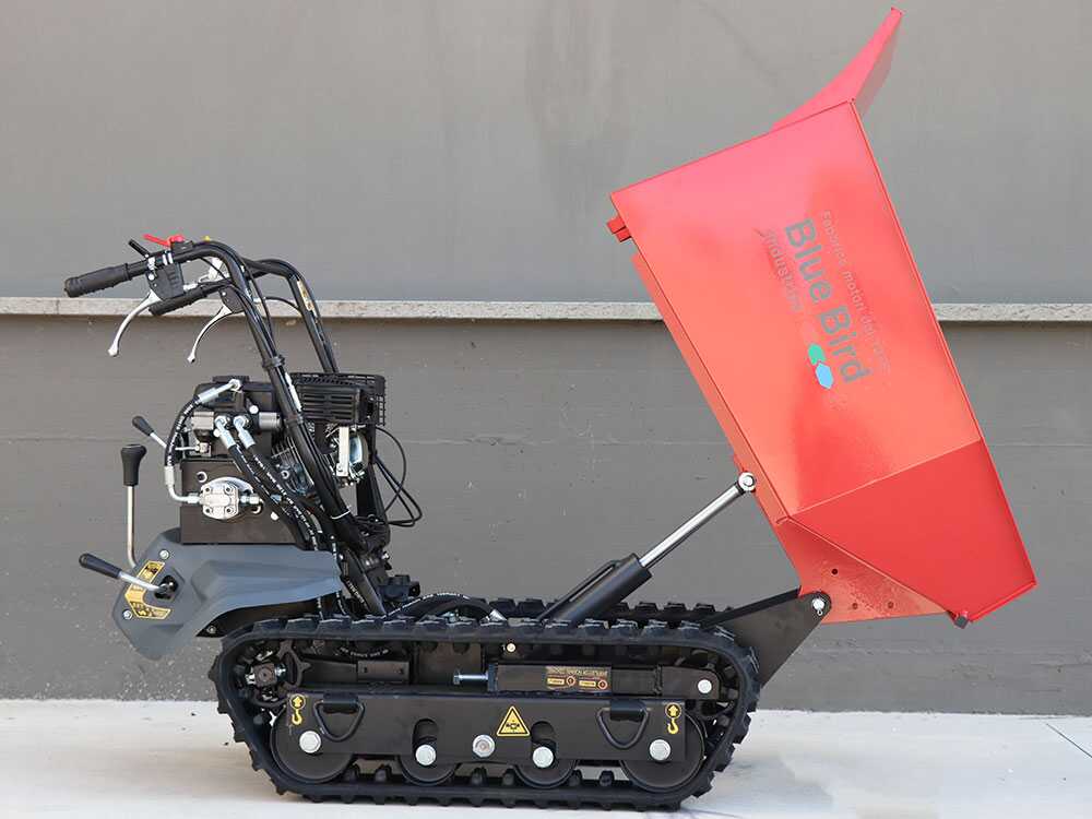 Rupsdumper laadvermogen 500 kg Blue Bird Transporter 500 D, detail 14