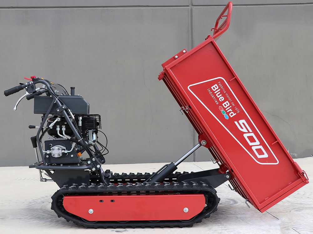 Rupsdumper laadvermogen 500 kg Blue Bird Transporter 500 H, detail 14