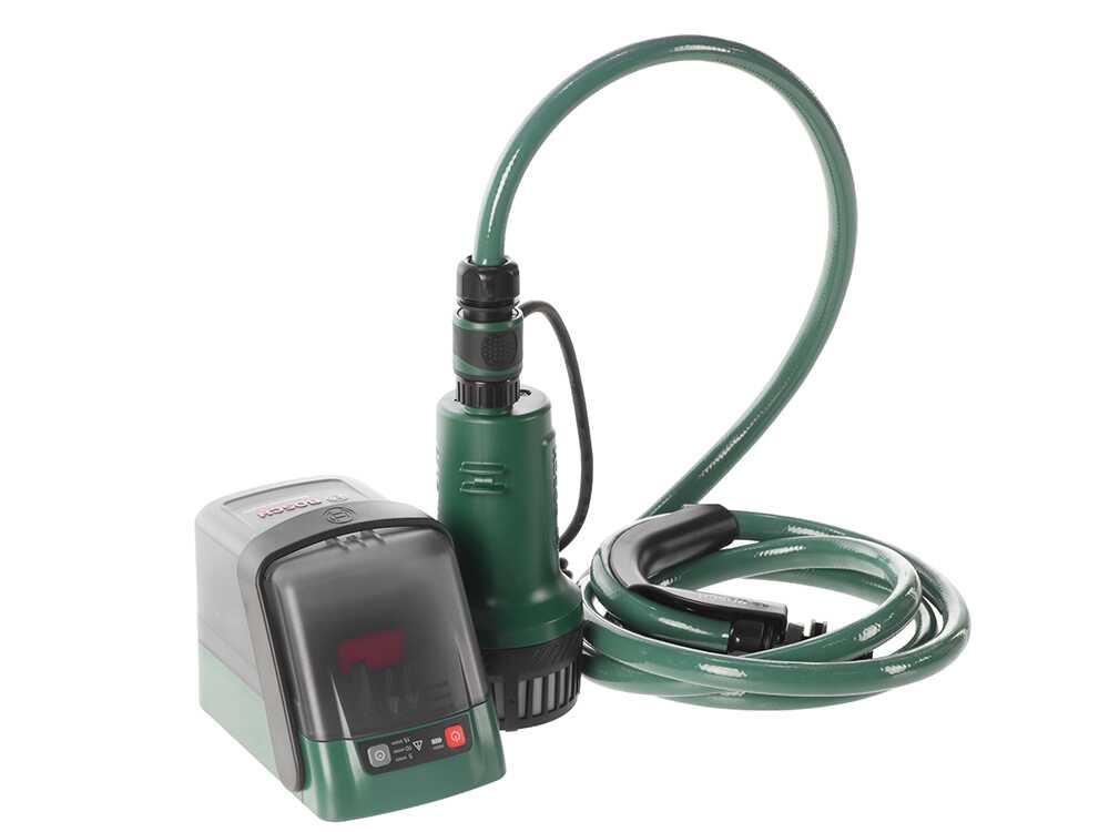Bosch GardenPump 18V-2000 dompelpomp voor schoon water, 18 V 2,5 Ah, detail 13
