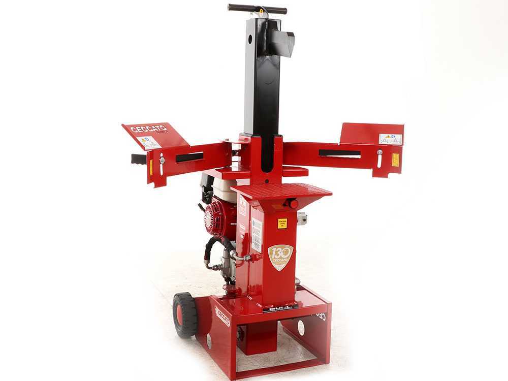 Ceccato Olindo BULL SPL12H GX200 benzine houtklover, 12 ton, verticaal, detail 14