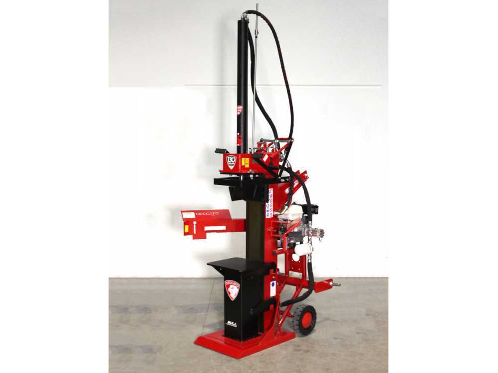 Ceccato Olindo BULL SPL13H benzine houtklover, 13 ton, verticaal, detail 14