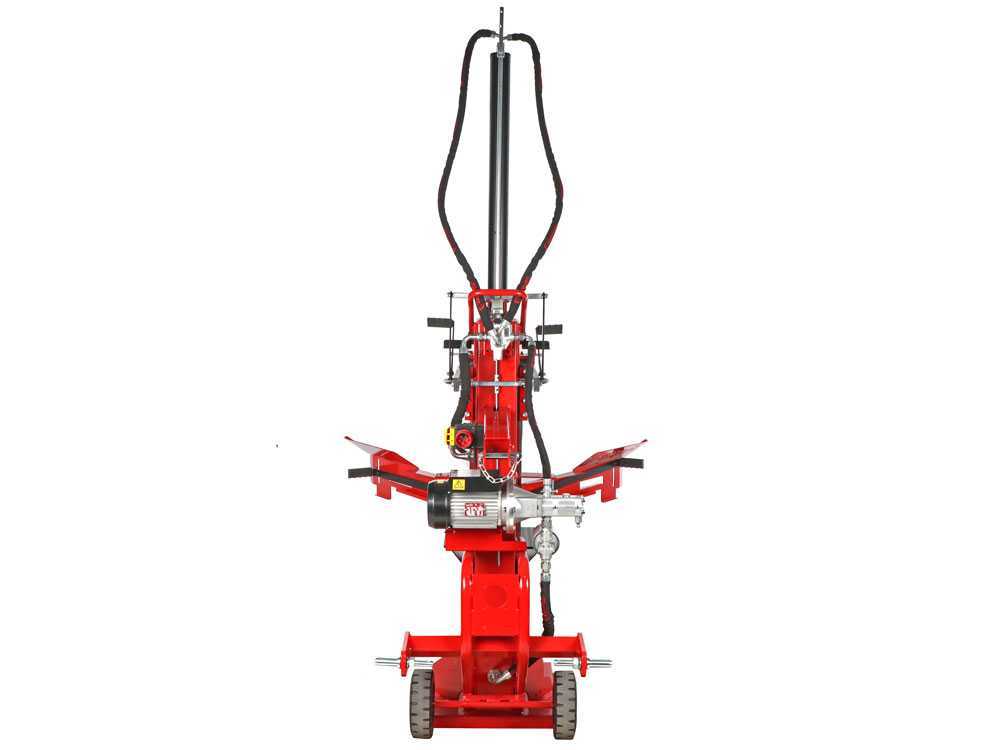 Ceccato Olindo SPLE13TLT elektrische houtklover, 13 ton, verticaal, detail 14