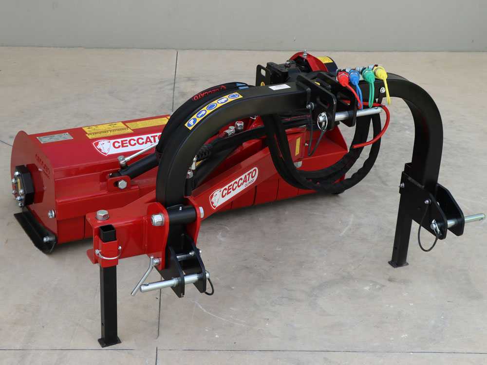 Ceccato Olindo trincione 290 Argini 1200 zijklepelmaaier met arm 120 cm, detail 14