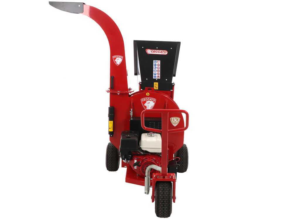 Ceccato Olindo Tritone Monster benzine hakselaar, takken tot 100 mm, elektrische start, detail 14