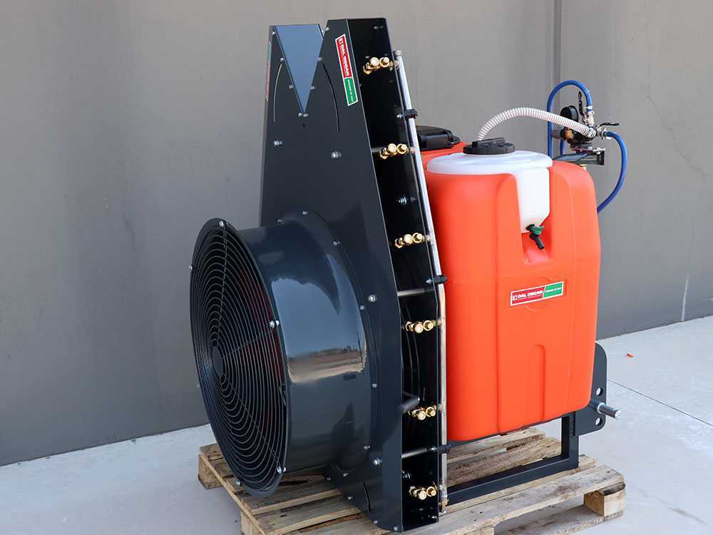 Dal Degan SATURN 200L verticale nevelspuit, 200 liter, pomp APS 51, detail 14