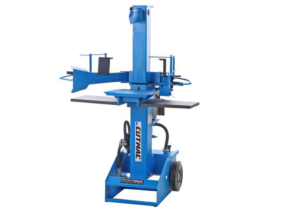 Docma Doma Svg 1000 Rapid 220 Plus elektrische houtklover, 8,15 ton, verticaal, detail 13
