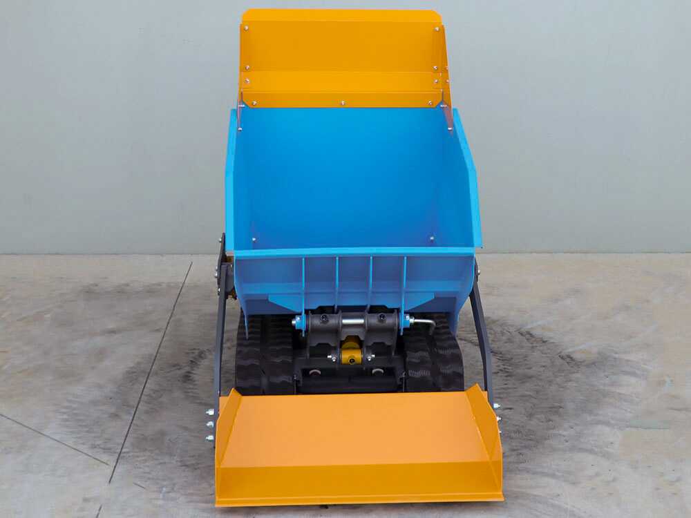 Rupsdumper laadvermogen 500 kg EuroMech EM500H-Dump & Shovel, hydraulisch kiepen, detail 14