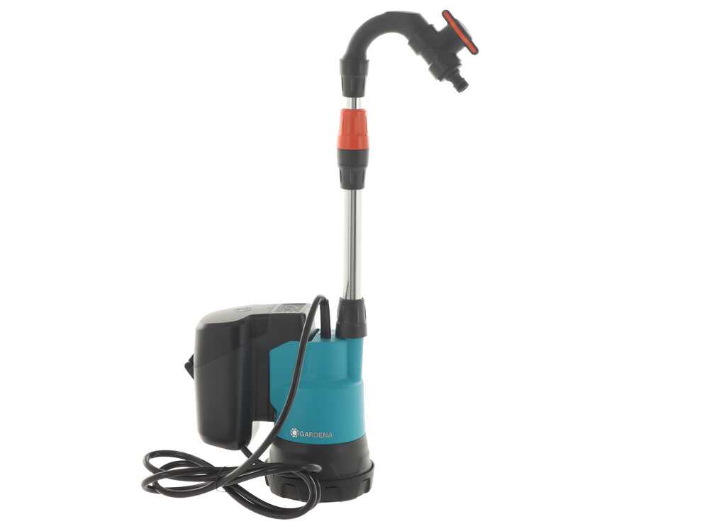 Gardena 2000/2 regentonpomp, 18 V zonder accu, detail 13