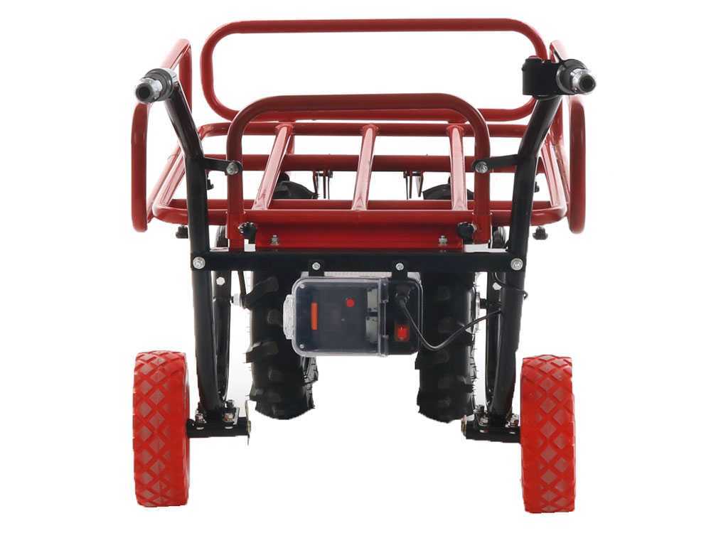Accu motorkruiwagen laadvermogen 200 kg GeoTech CAR 300T-T, 40 V 6 Ah, detail 13