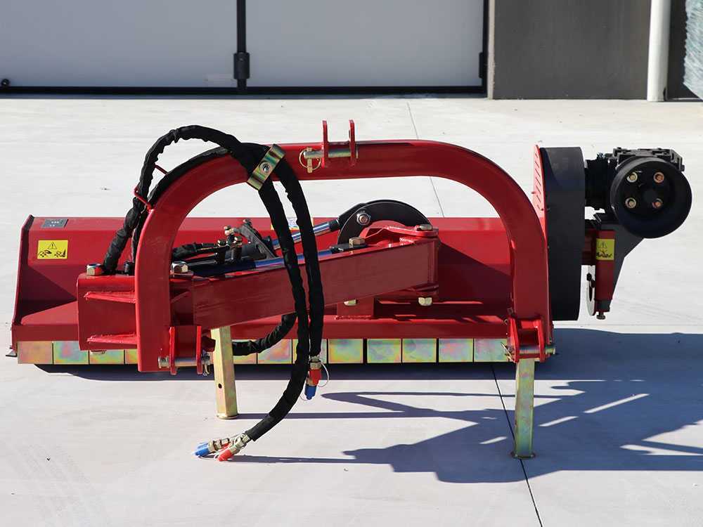 GeoTech Pro AMF-E 125 zijklepelmaaier met arm 125 cm, detail 14