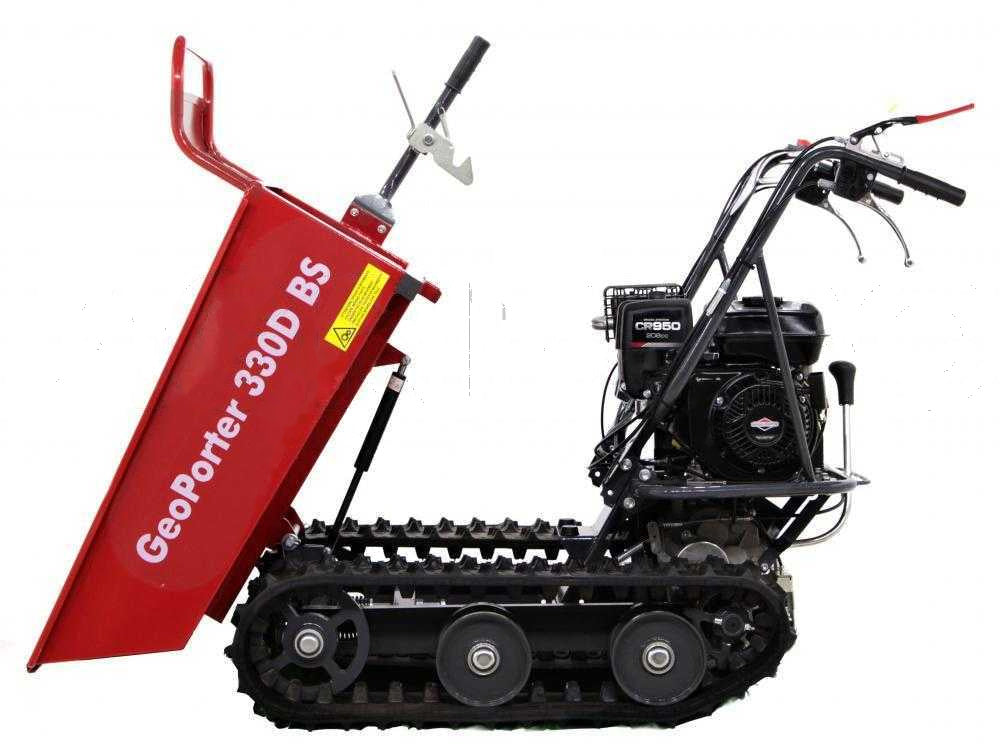 GeoTech Pro BMS155 BS benzine hakselaar, takken tot 90 mm, op rupsen, detail 14