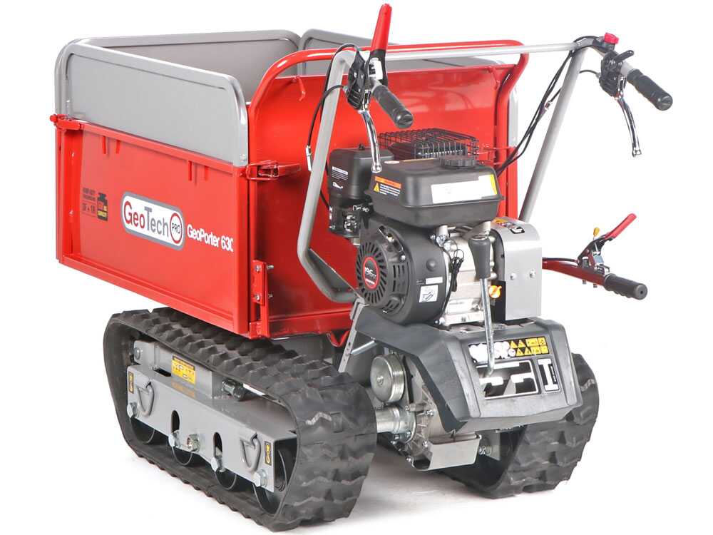 Motorkruiwagen laadvermogen 600 kg GeoTech Pro GeoPorter 630E, detail 13
