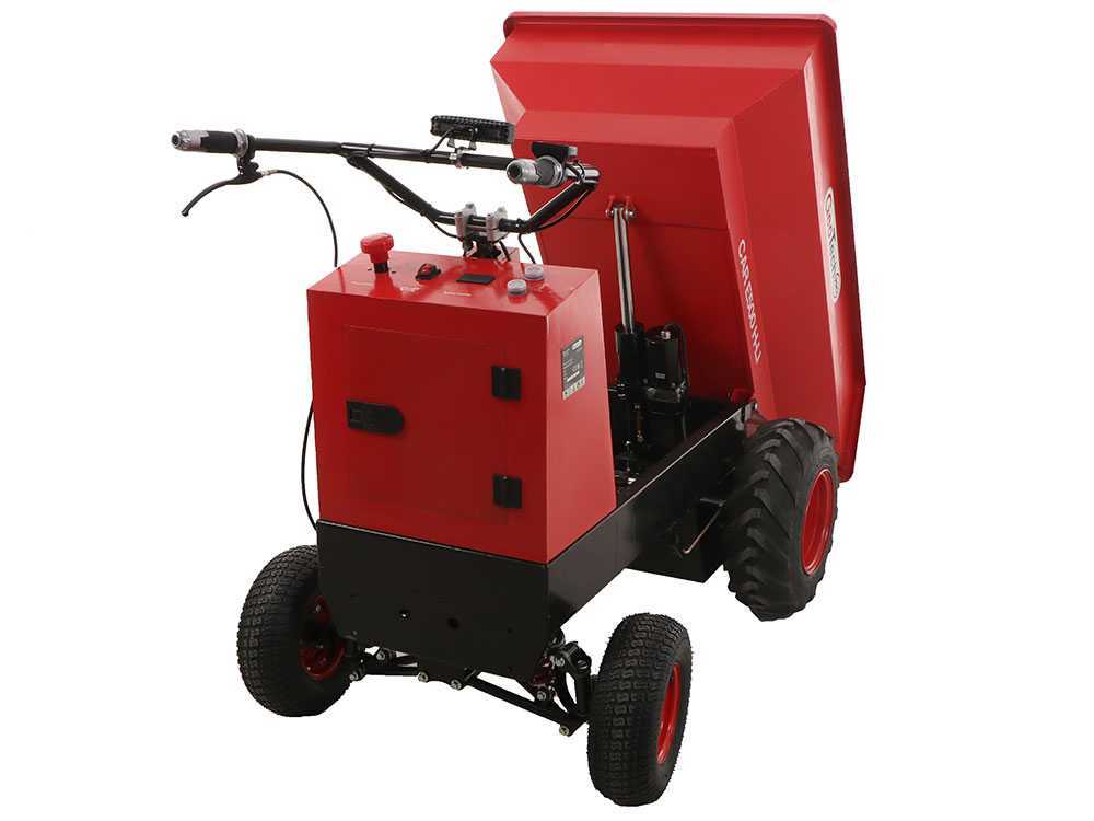 Accu motorkruiwagen laadvermogen 500 kg GeoTech Pro Mini, detail 13