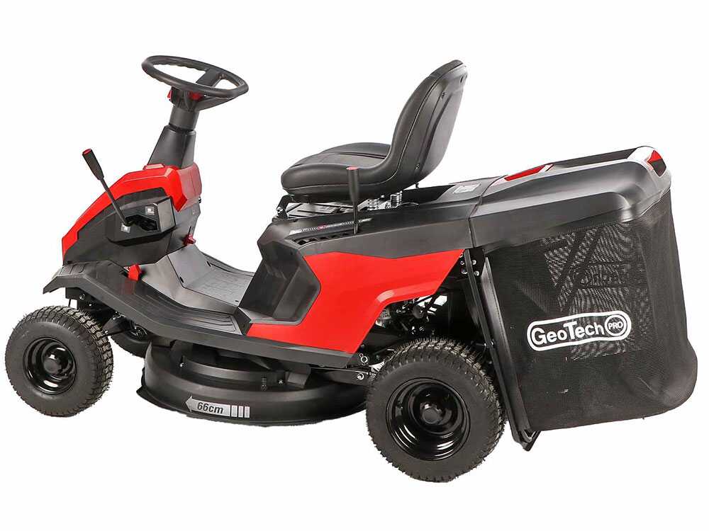 GeoTech Pro RM 75-660 CSM zitmaaier met opvangbak 66 cm, versnellingsbak, detail 13