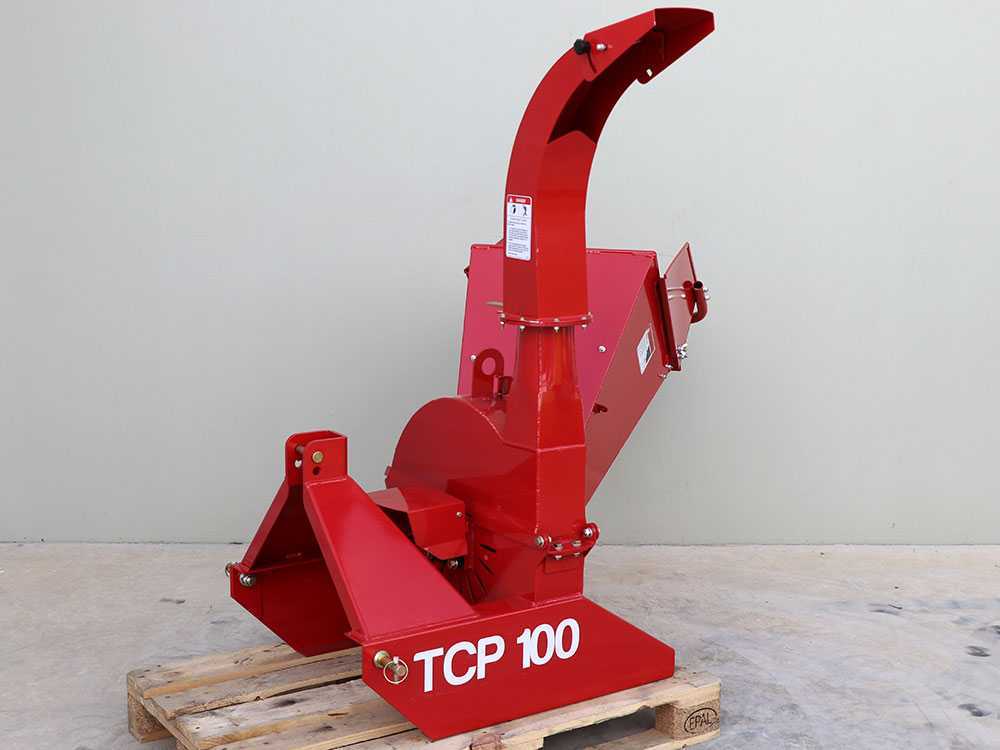 GeoTech Pro TCP 100 aftakas hakselaar, takken tot 100 mm, detail 14