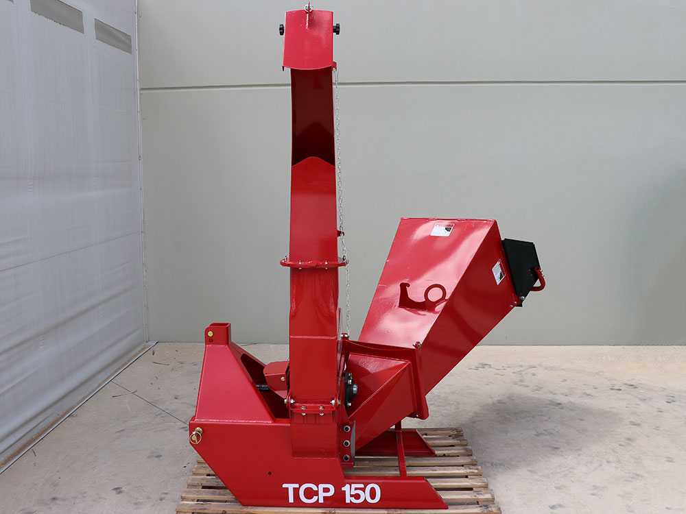 GeoTech Pro TCP 150 aftakas hakselaar, takken tot 150 mm, detail 14