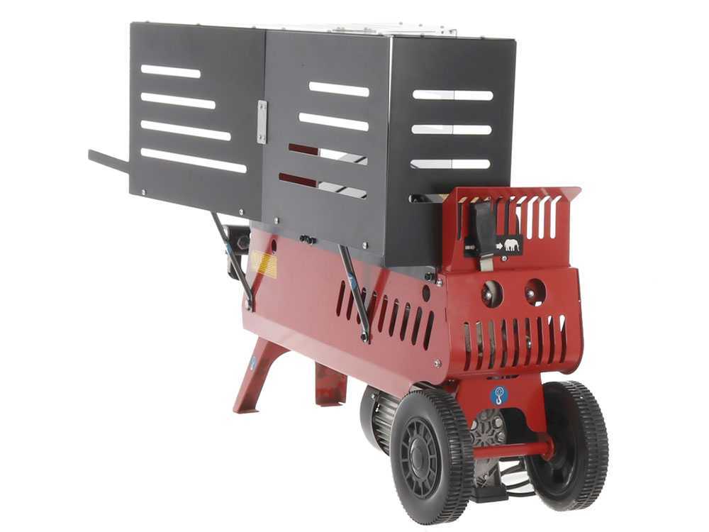 GeoTech SPHED 7.5 elektrische houtklover, 7 ton, horizontaal, detail 13