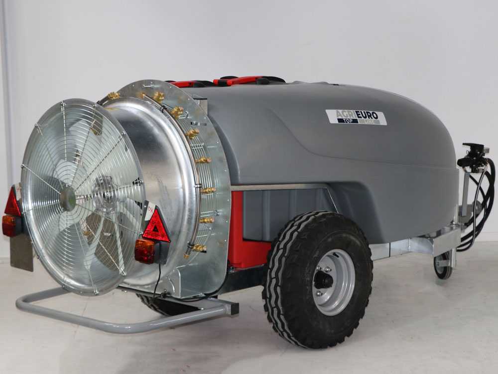 AgriEuro TOP-LINE Gray T Car 1000/80 getrokken nevelspuit, 1000 liter, pomp AR1064, detail 14