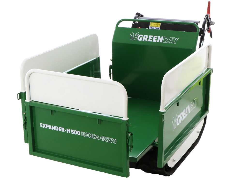 Motorkruiwagen laadvermogen 500 kg GreenBay EXPANDER-H 500 Crawler Carrier, motor Honda GX270, detail 14