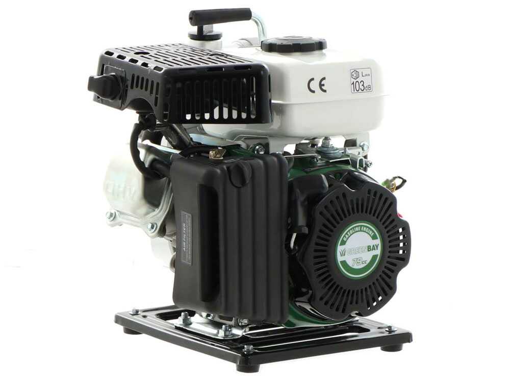 GreenBay GB-WP 40 benzine motorpomp, aansluiting 40 mm, detail 13